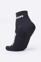 Meia HUPI Running Pro Prime Preto e Branco - LT para pés menores 34-38