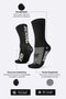 Meia HUPI Sport Track Day Preto