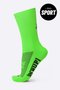 Meia HUPI Sport Verde Neon Liso