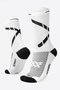 Meia HUPI Tail Branco 