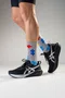 Meia HUPI Tea Autismo Cinza