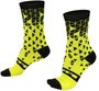 Meia HUPI Tetris Amarelo Neon