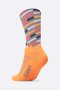 Meia HUPI Triplo Colors Laranja