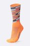 Meia HUPI Triplo Colors Laranja