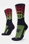Meia HUPI Triplo Colors Preto