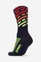 Meia HUPI Triplo Colors Preto