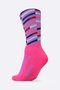 Meia HUPI Triplo Colors Rosa - LT para pés menores 34-38