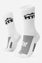Meia HUPI Triplo MTB Branco/Preto