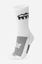 Meia HUPI Triplo MTB Branco/Preto