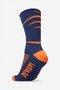 Meia HUPI Veneto Azul/Laranja