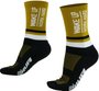 Meia HUPI Wake Up Dourado/Preto