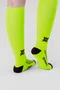 Meia Longa HUPI Lisa Amarelo Neon