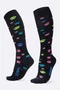 Meia Longa HUPI Love Pets Colors