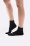 Meia On Core Run Sock Mid 2P Unissex Preta