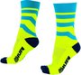 Meia Raya Azul/Amarelo HUPI - LT para pés menores 34-38
