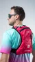 Mochila de Hidratação HUPI HUWE Lite Vermelho Neon com Refil