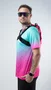 Mochila de Hidratação HUPI HUWE Lite Vermelho Neon com Refil