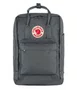 Mochila Fjällräven Kånken Laptop 17 Cinza