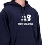 Moletom New Balance Masculino Essentials Basic Preto