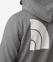 Moletom Unissex Brand Proud Hoodie com Capuz Cinza