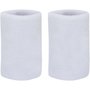 Munhequeira Fila Player G Par 4x4 Unissex Branco