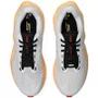 Tênis ASICS Novablast 6 Masculino Branco e Coral