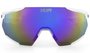 Óculos de Sol HUPI Aspen Armação Cristal Lente Roxo Espelhado