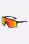 Óculos de Sol HUPI Edge Preto Lente Vermelho Espelhado
