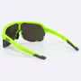 Óculos de Sol  HUPI Huez Amarelo Neon/Cinza - Lente Azul Espelhado