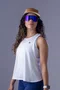Óculos de Sol HUPI Huez Holográfico - Lente Azul