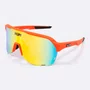 Óculos de Sol  HUPI Huez Laranja/Preto - Lente Laranja Espelhado