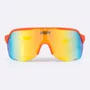 Óculos de Sol  HUPI Huez Laranja/Preto - Lente Laranja Espelhado