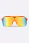 Óculos de Sol  HUPI Huez Laranja/Preto - Lente Laranja Espelhado