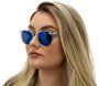 Óculos de Sol HUPI Ibiza Cristal – Lente Azul Espelhado