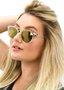 Óculos de Sol HUPI Ibiza Cristal – Lente Dourada