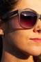 Óculos de Sol HUPI Luppa Armação Cinza Fosco Lente Degradê -  para rostos GRANDES