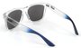 Óculos de Sol HUPI Luppa Armação Cristal/Azul Lente Azul Espelhado - para rostos GRANDES
