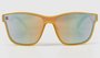 Óculos de Sol HUPI Major Amarelo - Lente Dourado Espelhado