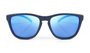 Óculos de Sol HUPI Paso Armação Azul Marinho Fosco Lente Azul Espelhado