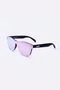 Óculos de Sol HUPI Seasons Preto - Lente Rose Espelhado