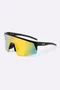 Óculos de Sol HUPI Sprint Preto Lente Dourado Espelhado
