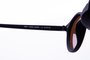 Óculos de Sol HUPI Tulum Preto - Lente Marrom Espelhado