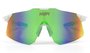 Óculos de Sol  HUPI Angliru Cristal/Verde - Lente Verde Espelhado