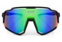 Óculos de Sol HUPI Brisa Preto - Lente Verde Espelhado