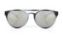 Óculos de Sol HUPI Furka Cinza Cristal - Lente Prata Espelhado - para rostos GRANDES