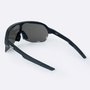 Óculos de Sol HUPI Huez Preto - Lente Prata Espelhado