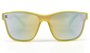 Óculos de Sol HUPI Major Amarelo - Lente Dourado Espelhado