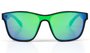 Óculos de Sol HUPI Major Preto - Lente Verde Espelhado