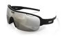 Óculos de Sol  HUPI Pacer Preto - Lente Cinza Espelhado