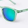 Óculos de Sol HUPI Shine Transparente - Lente Verde